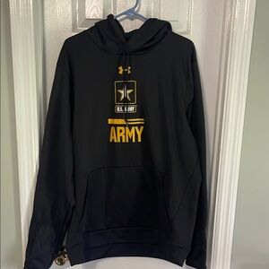 Under Armour Black and Gold Men's Hoodie